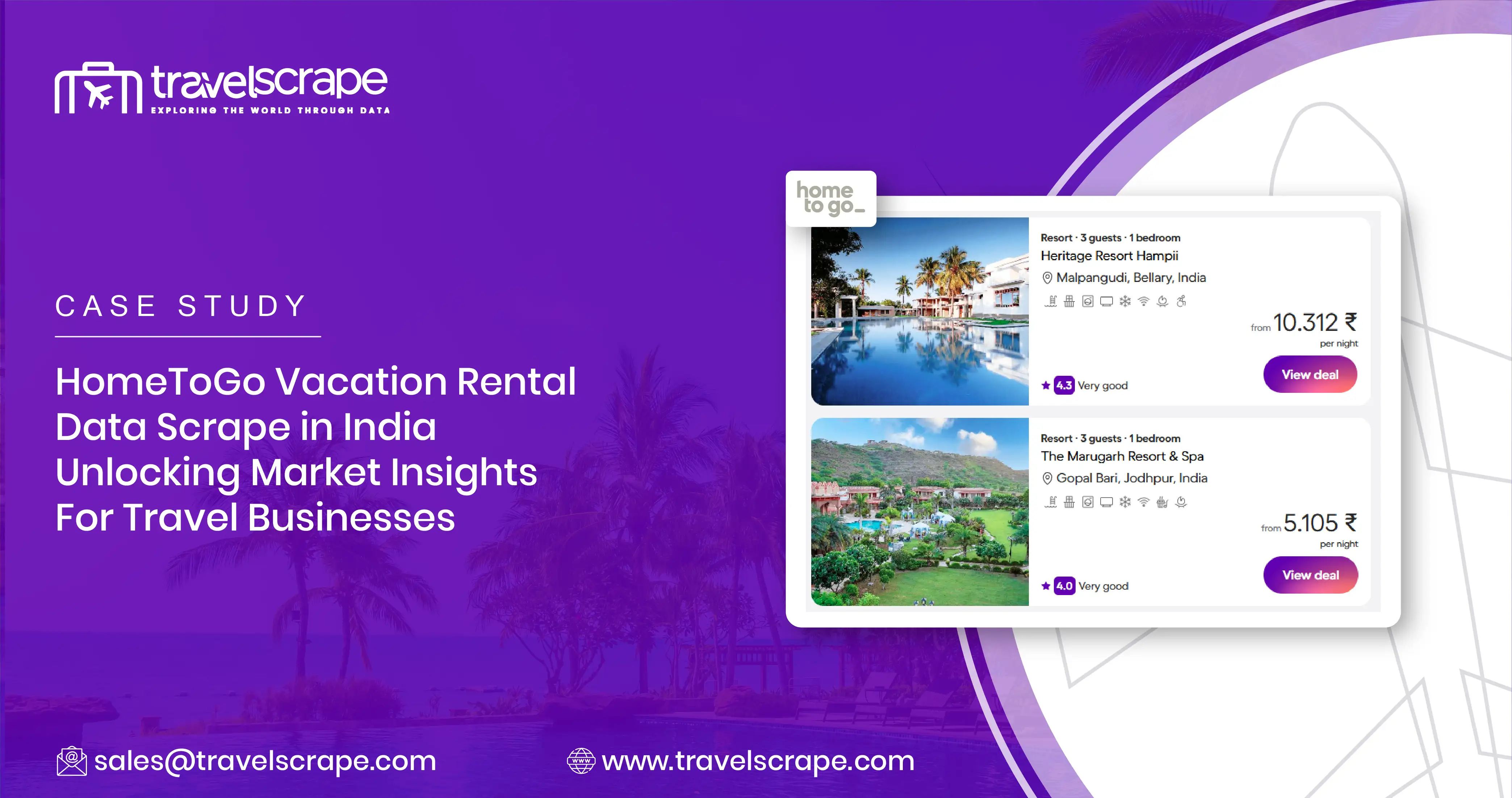  HomeToGo Vacation Rental Data Scrape in India Unlocking Market Insights for Travel Businesses